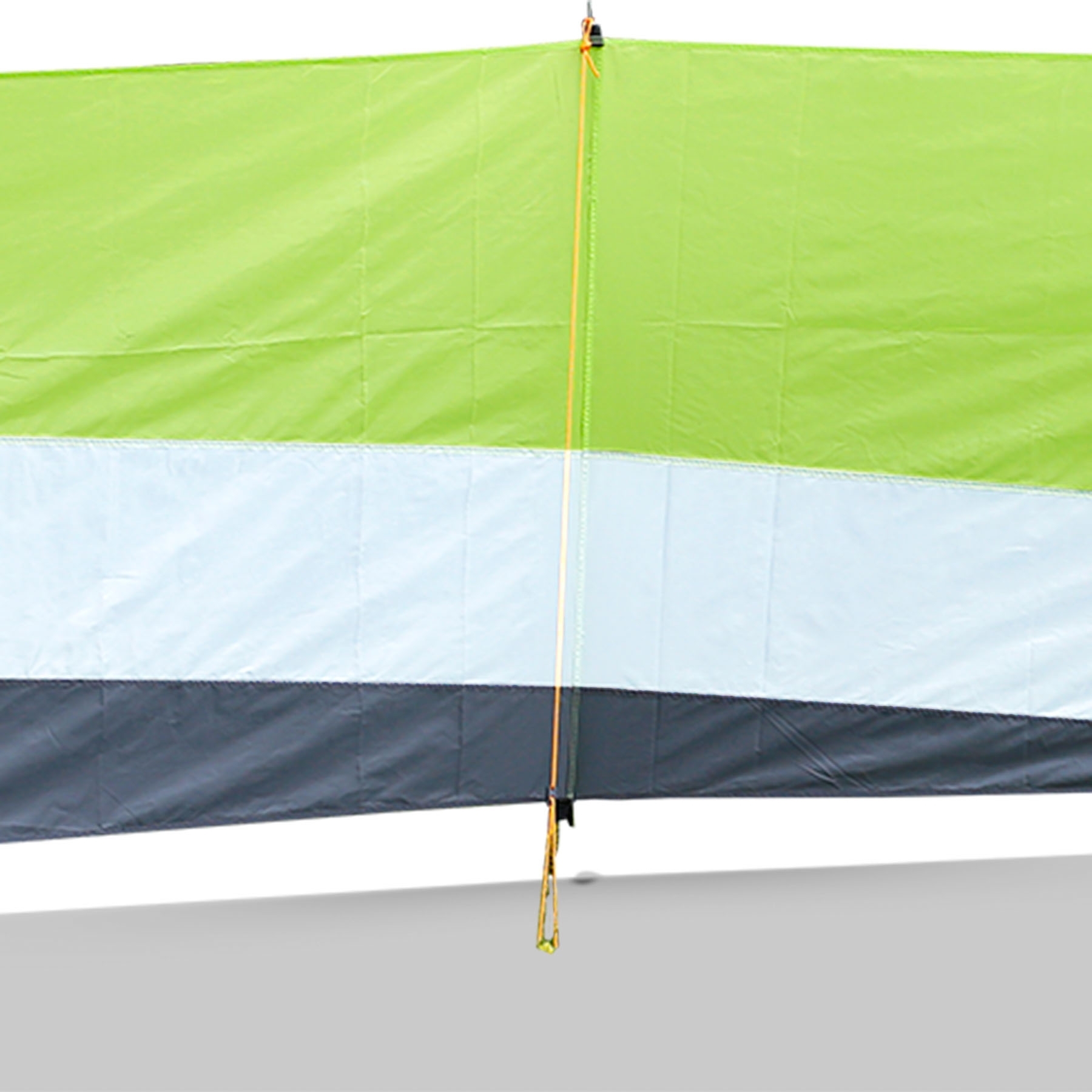 Brunner Laola Windschutz 400 / 520 x 115 cm grün/grau/weiß