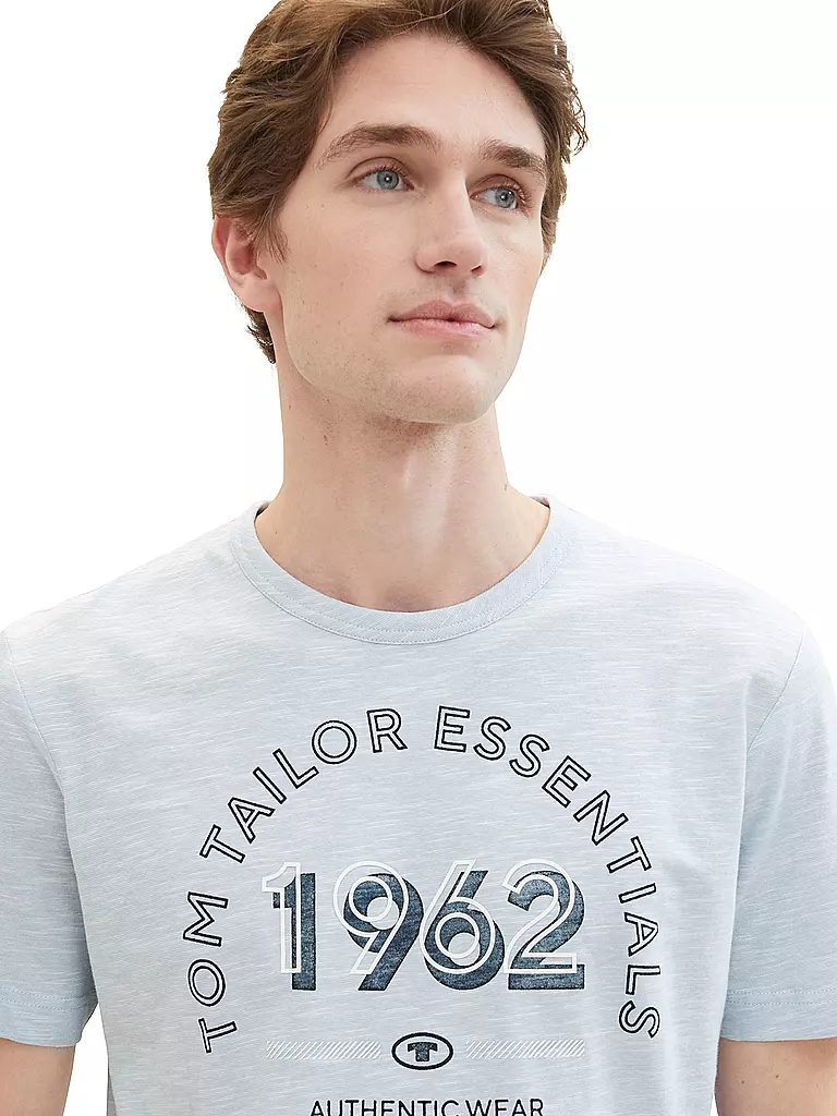 TOM TAILOR T-Shirt grau