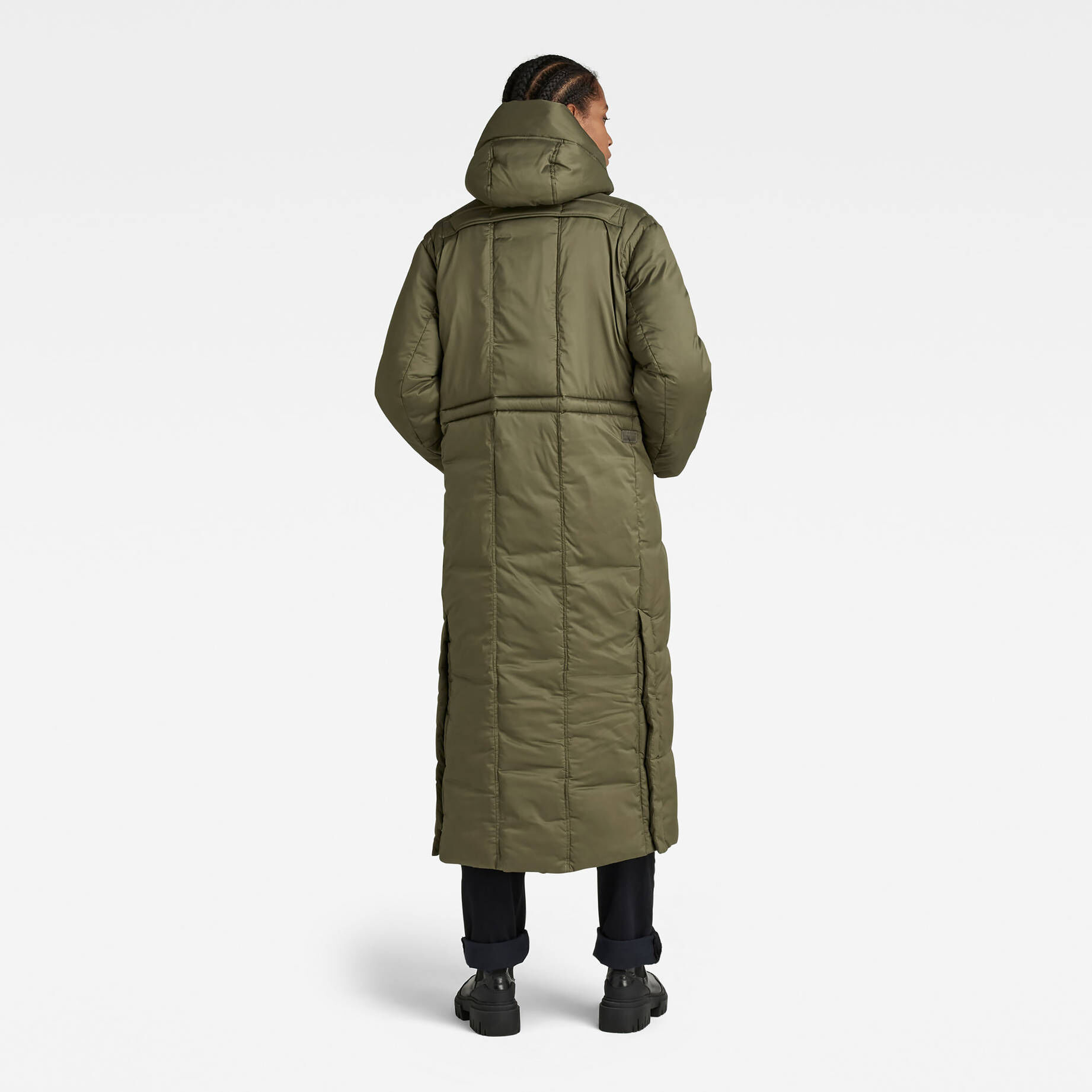 G-Star RAW| Damen Steppmantel G-WHISTLER PDD EXT LONG PARKA