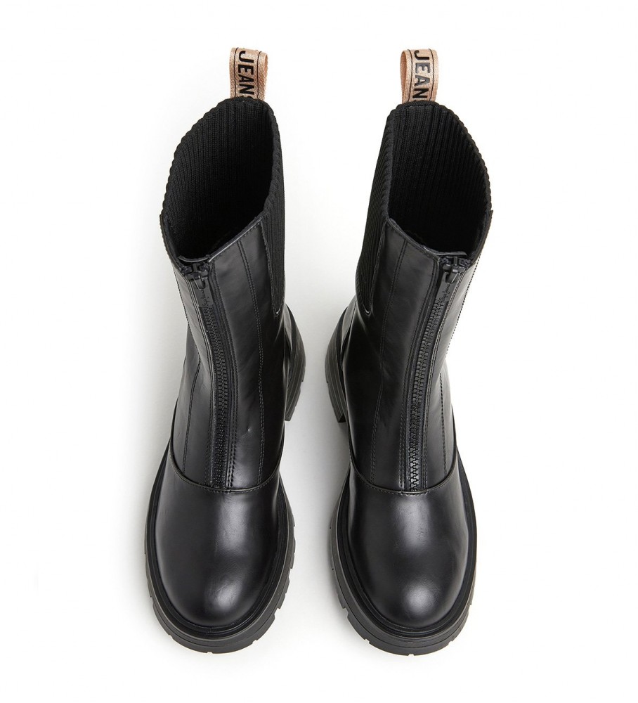 Botas pretas de cano curto Pepe Jeans Soda Mask