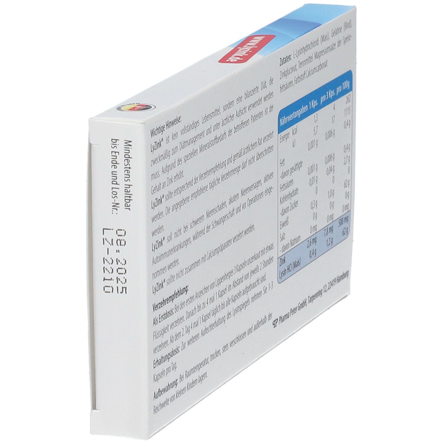 LyZink gegen Herpes®