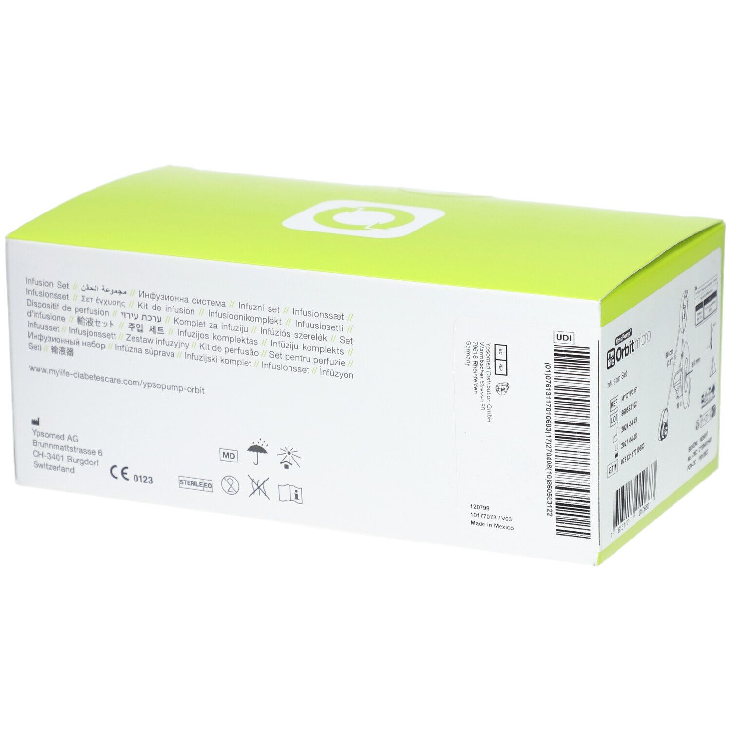 YpsoPump® Orbit®micro Infusion Set