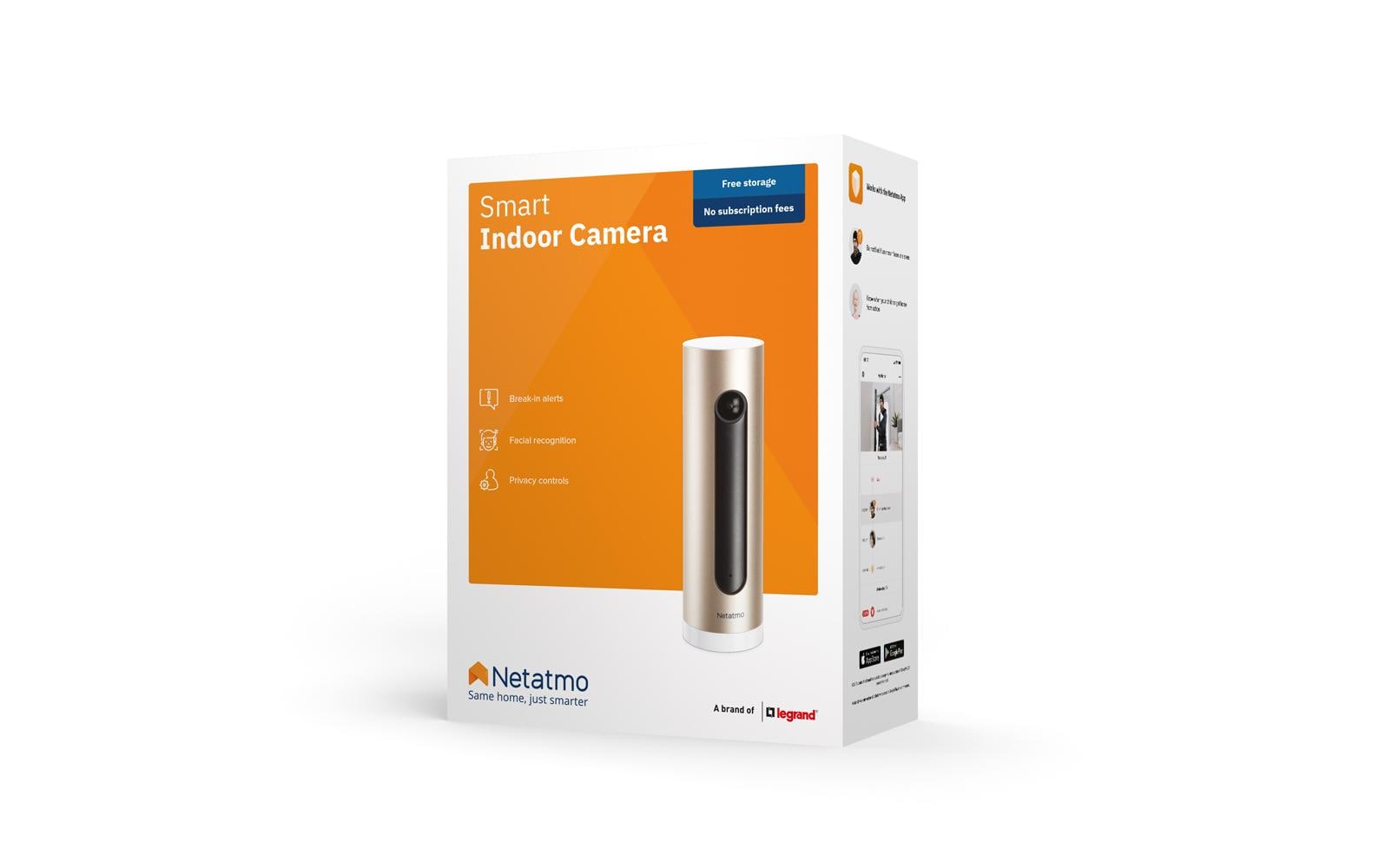 Netzwerkkamera Smarte Innenkamera inklusiv 32 GB SD Karte<br>Netatmo Smarte Innenkamera