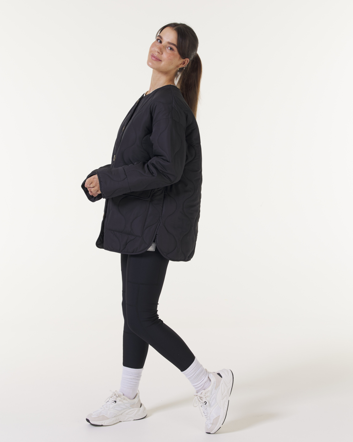 Bumpro Downtown Quilted Jacket Black