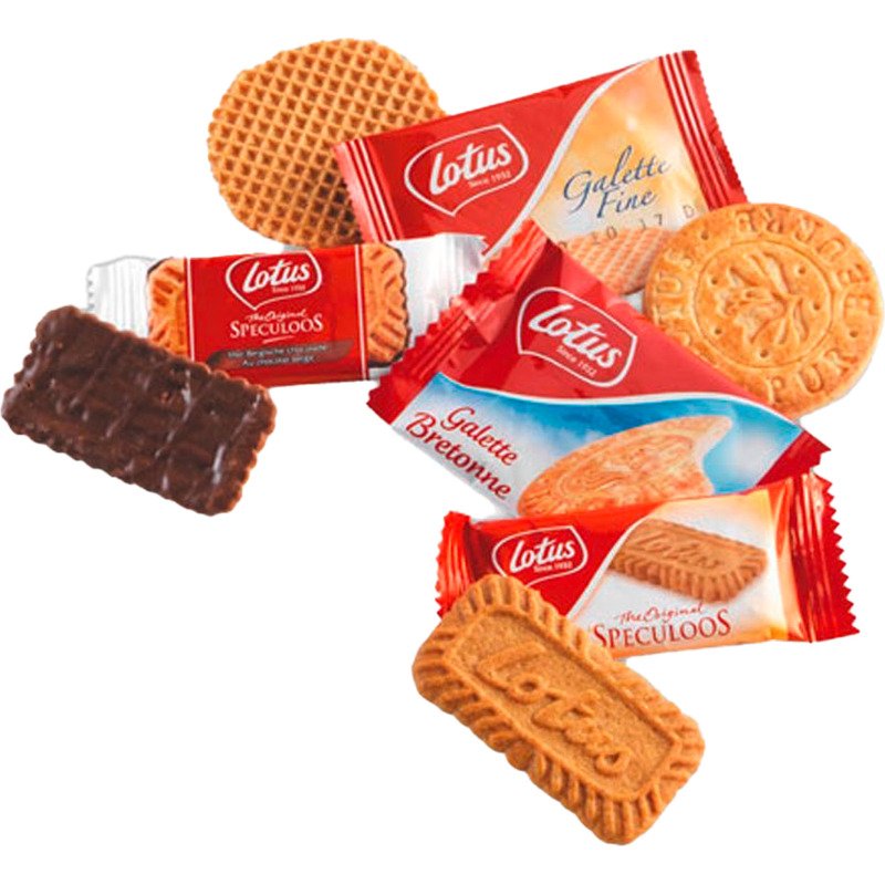 Biscuits Luxe assortiment Biscoff Lotus – Carton de 210