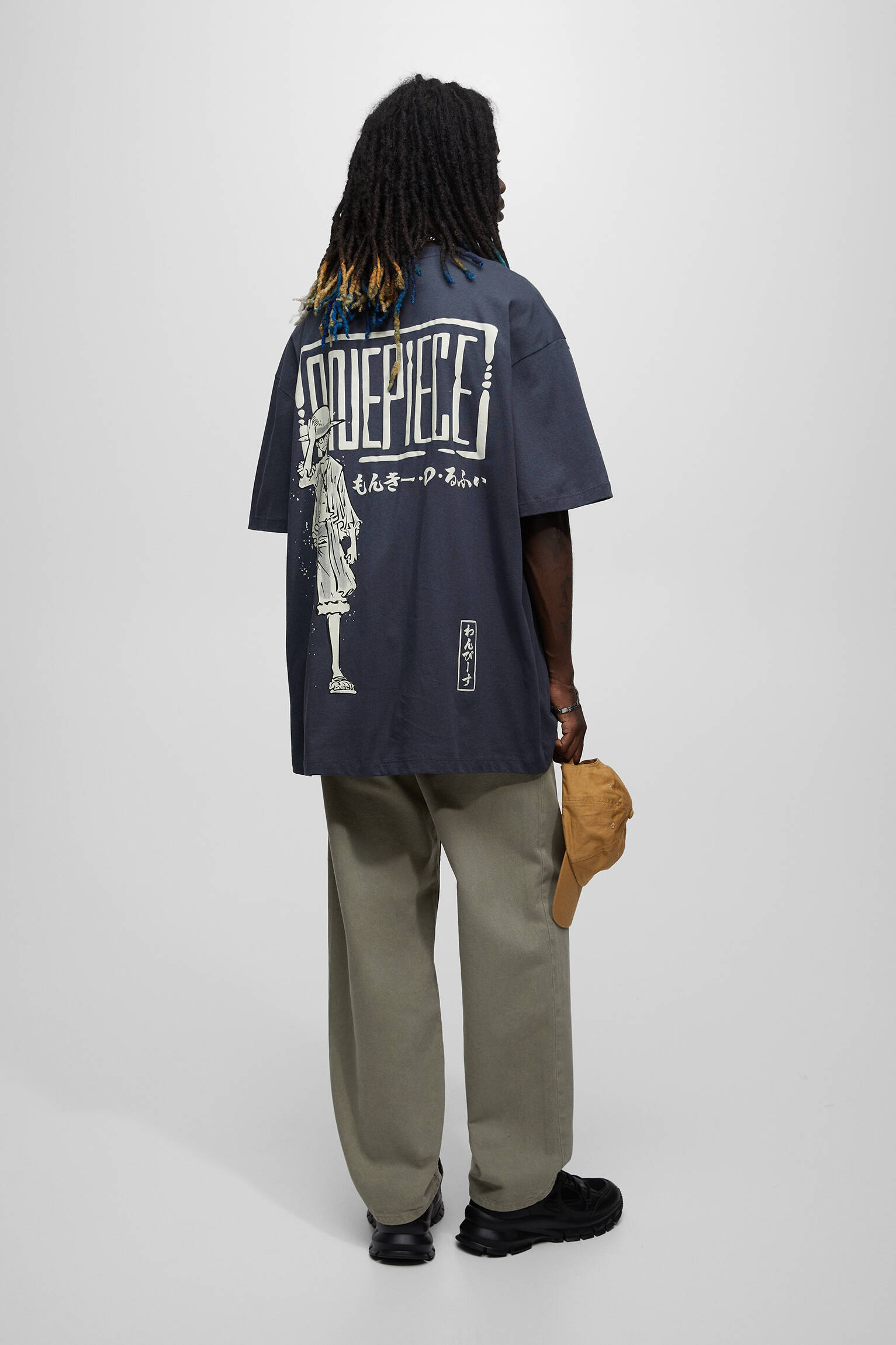CAMISETA CINZA DE UMA PEÇA - CINZA