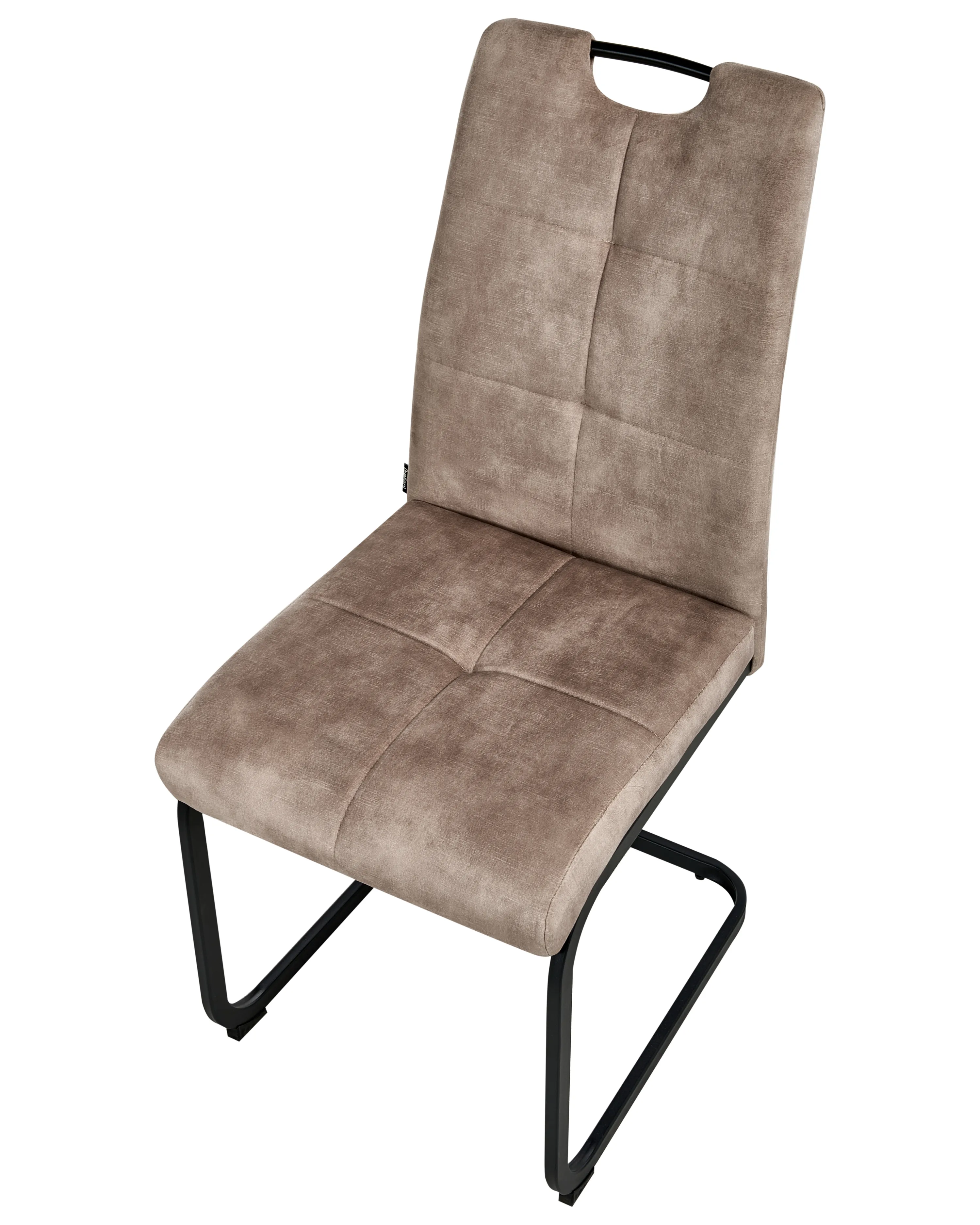Set van 4 eetkamerstoelen CISCO Stof Taupe