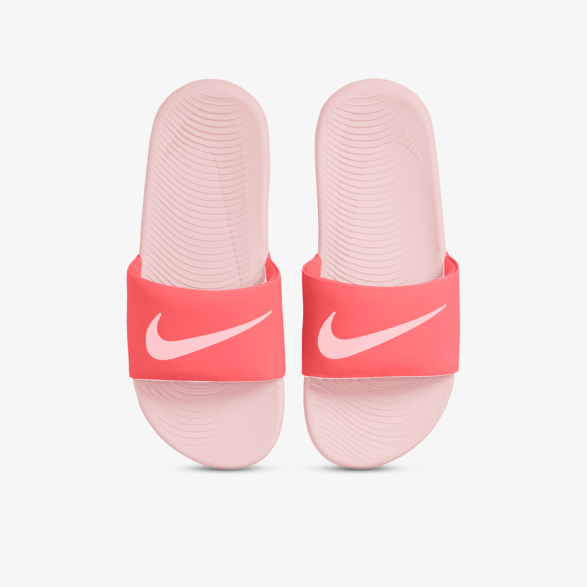 Nike Kawa Kinder Badeschuhe rot