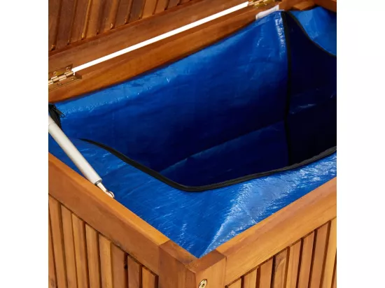 Boîte de rangement de jardin 175x50x58 cm Bois d'acacia solide