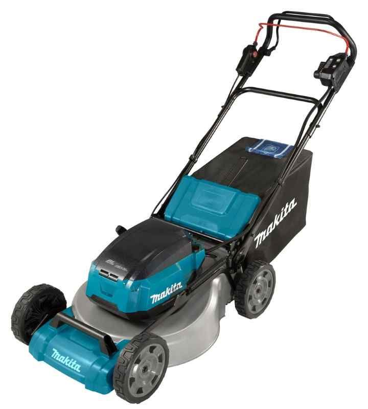 Makita DLM462PT4 LXT 2x18 V accu Grasmaaier 46cm  5,0 ah accu (4 st), duo snellader, in doos