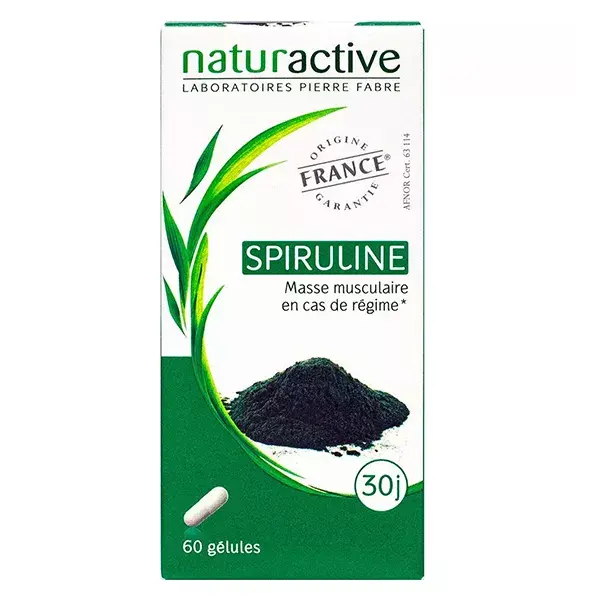 Naturaactive Spirulina 60 cápsulas