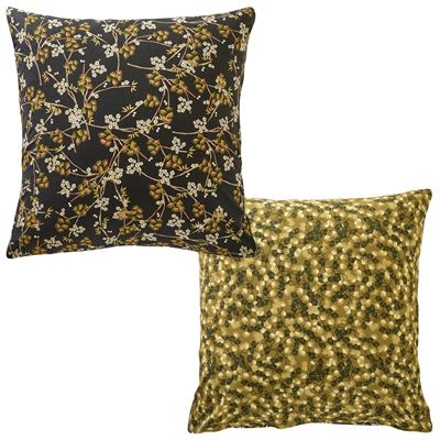 Linge de lit fleurs du Japon - BECQUET CRÉATION