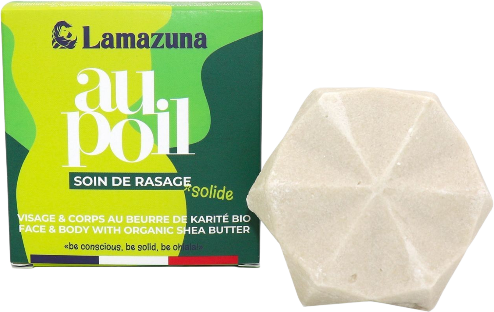 Lamazuna  au poil Feste Rasierseife, 80 ml