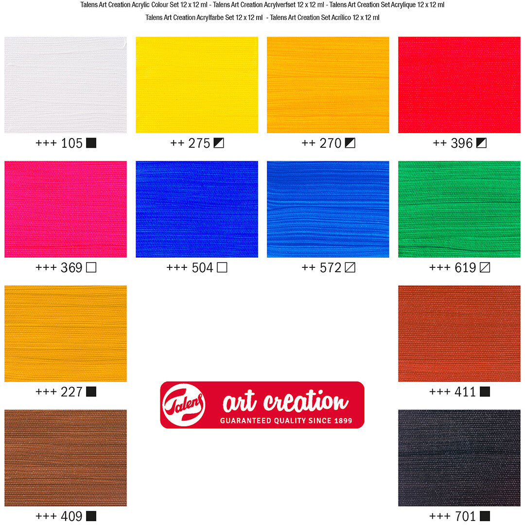 Talens art creation acrylverf - 12x12 ml