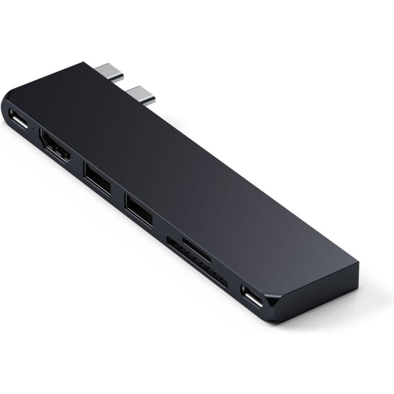 Hub USB Satechi HUB PRO SLIM USB-C 7 EN 2 MIDNIGHT