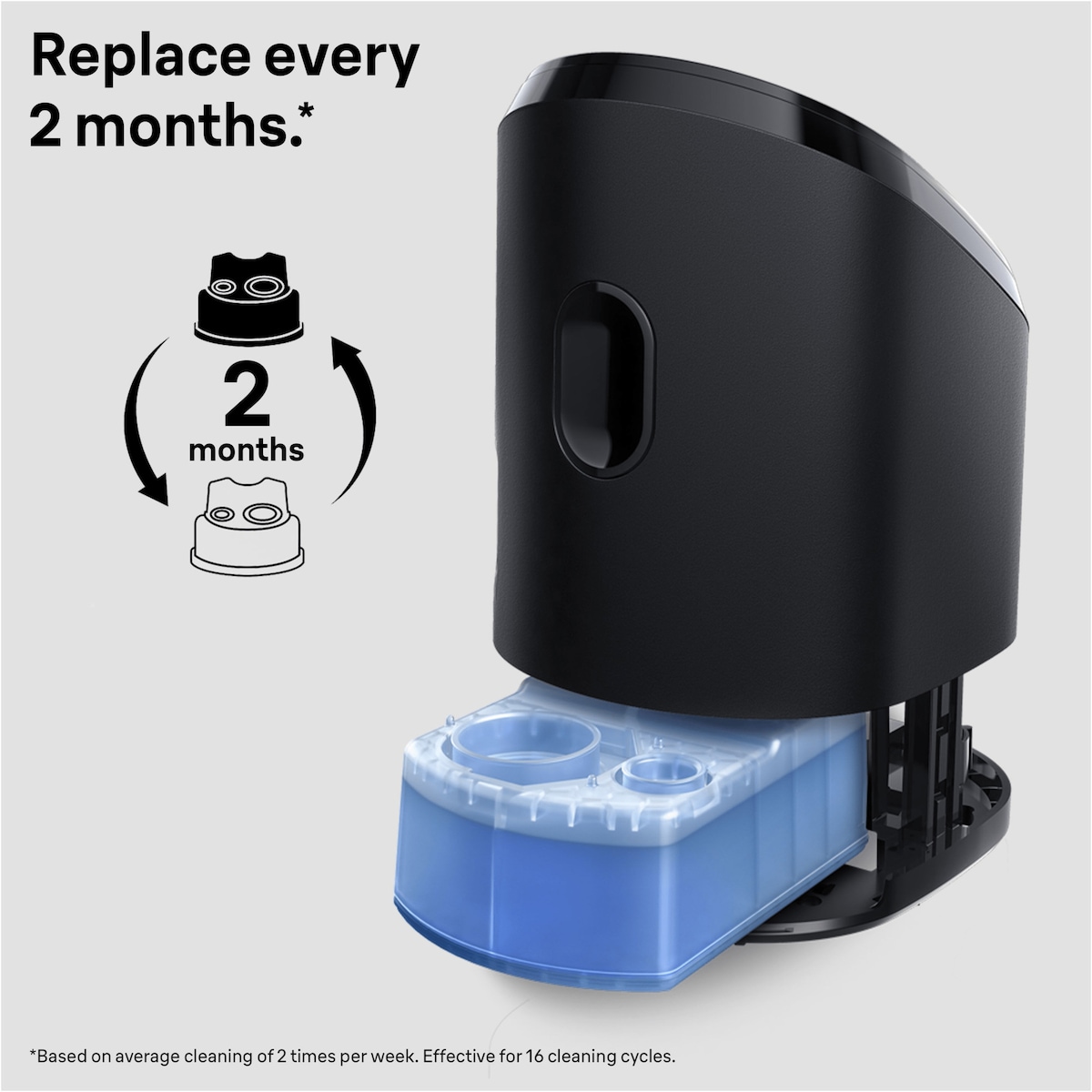 Braun Clean & Charge påfyllspatroner 226356 (6-pakning)