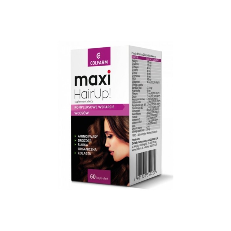Maxi HairUp! 60 tabletten