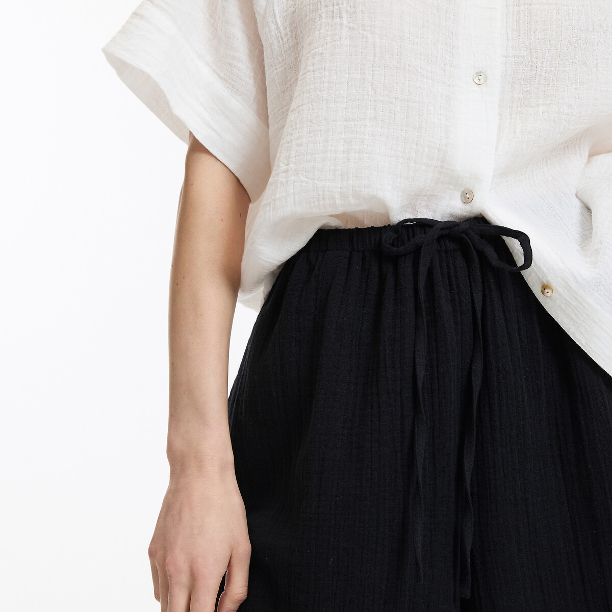 COLEÇÕES LA REDOUTE<br>Shorts Tetra, cintura elástica