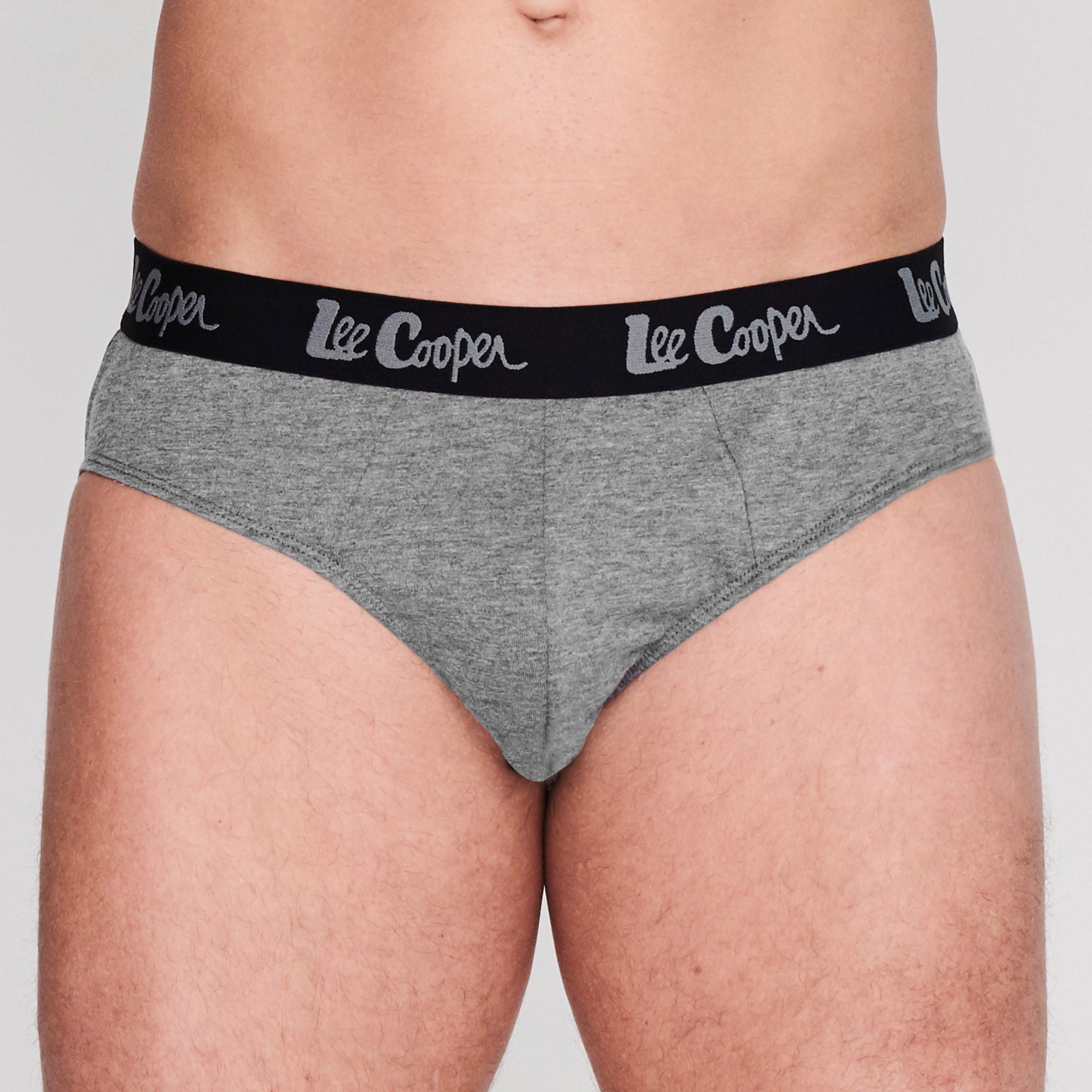 Lee Cooper Mens 5-Pack Comfort Briefs