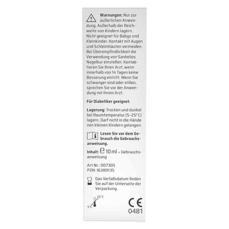 Sanhelios Nagelkur Lösung, 10 ml