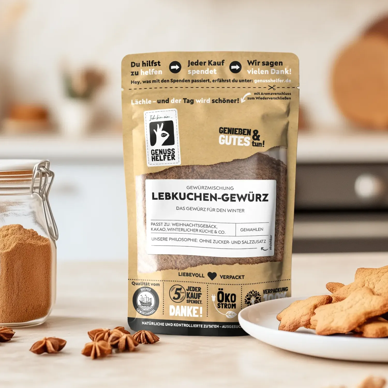 Lebkuchen-Gewürz, gemahlen