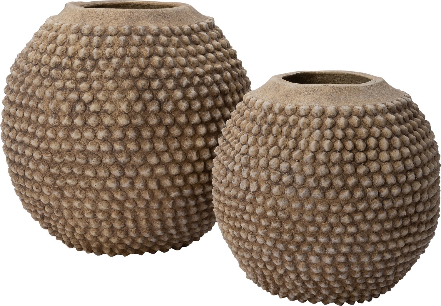 Intratuin bloempot Ellef bruin D 38,5 H 36,5 cm