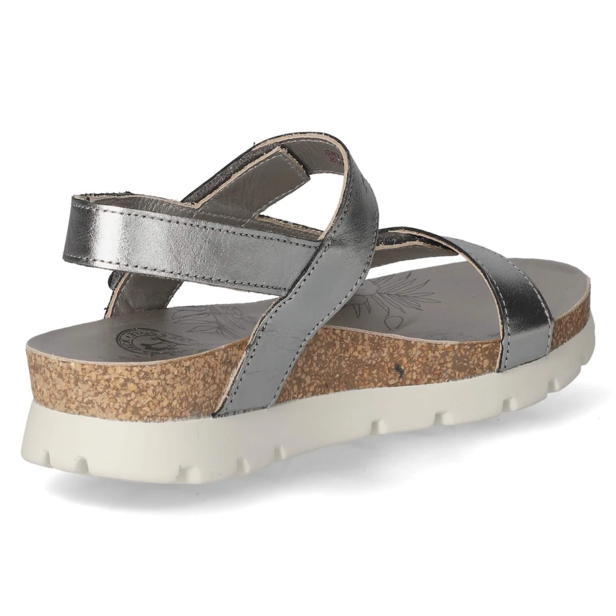 Panama JackSandalen SELMA SHINE - anthracite