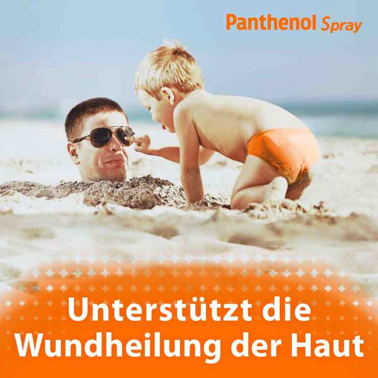 Panthenol® Spray fördert die Wundheilung der Haut, 130 g
