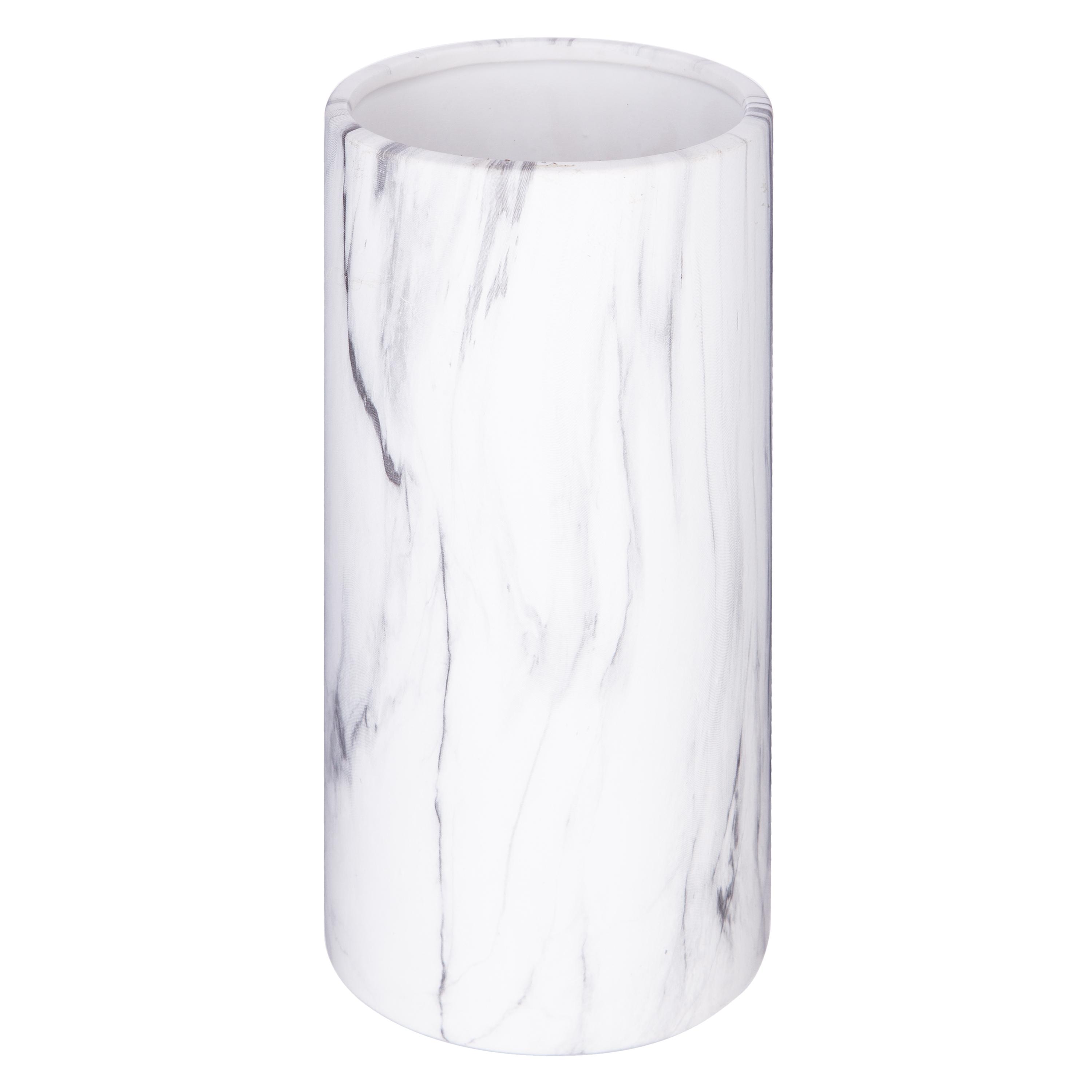 VASE MARBRE CONTEMPORAIN H.20CM