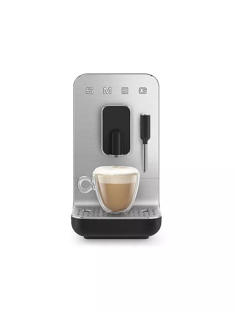 SMEG Kaffee-Vollautomat Medium 50s Retro Style Schwarz BCC02BLMEU schwarz