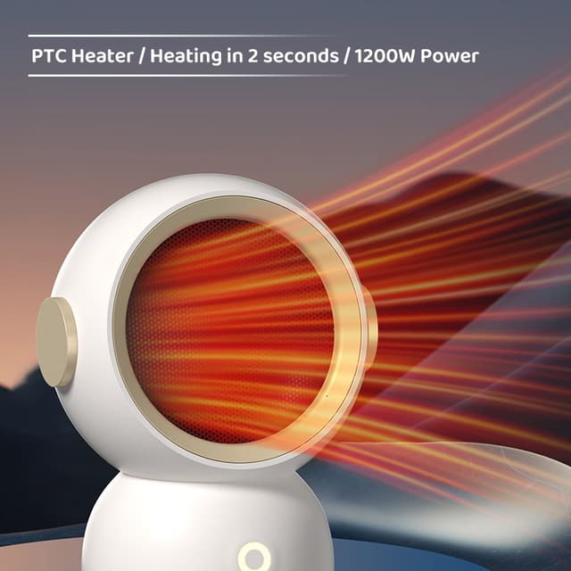 Varmeblæser 1200W