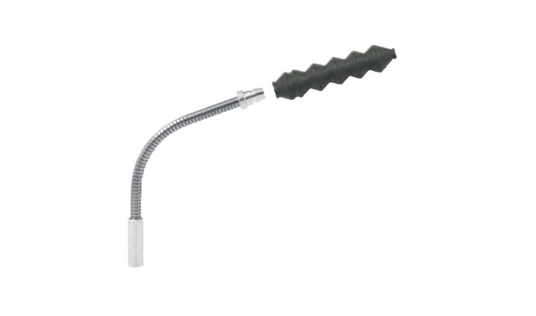 Kabelbøjning / bremsemodulator flex med gummistrømpe