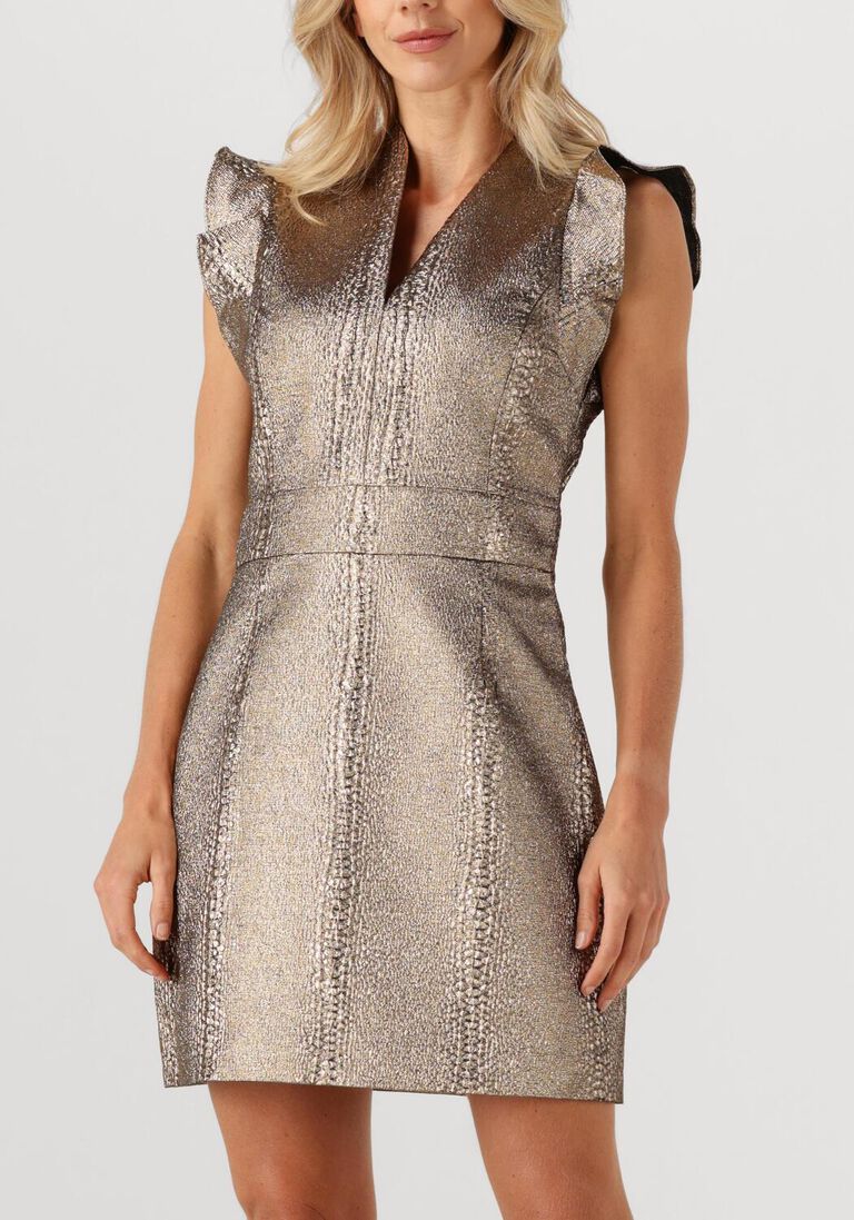 gouden dea kudibal mini jurk ditta