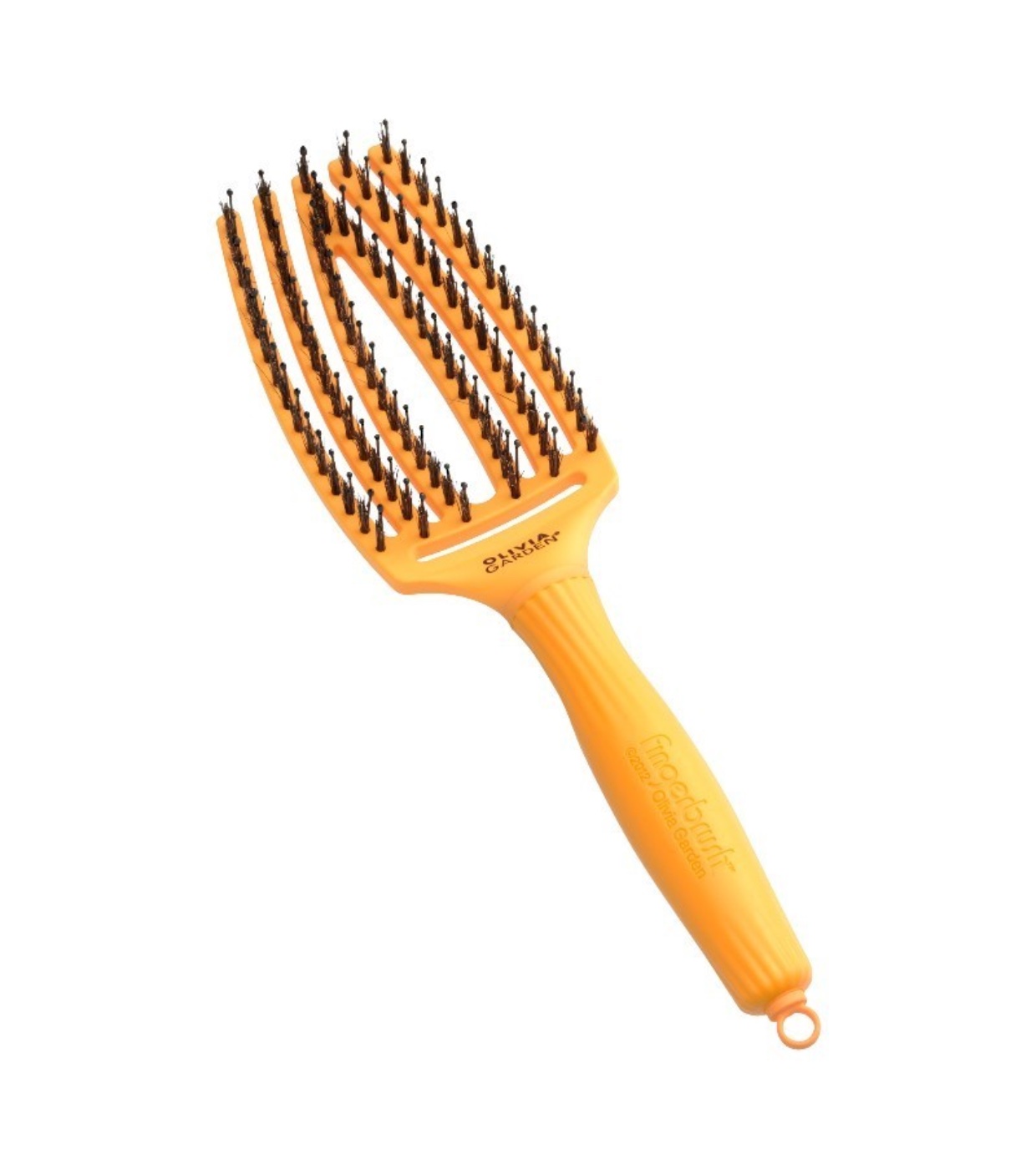 Olivia Garden - *On The Road Again* - Escova de cabelo Fingerbrush Combo Medium - Yellow Sunshine