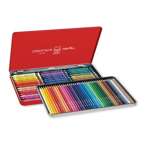 CARAN D'ACHE® Multi-Set KEITH HARING, Sonderedition