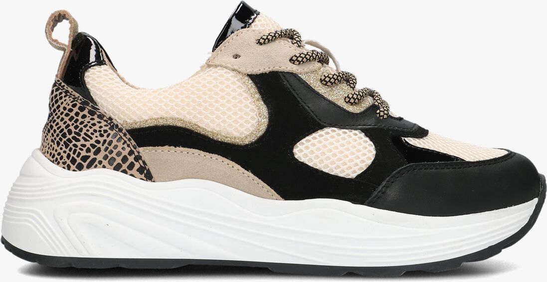 OMODA zwarte omoda lage sneakers triangle