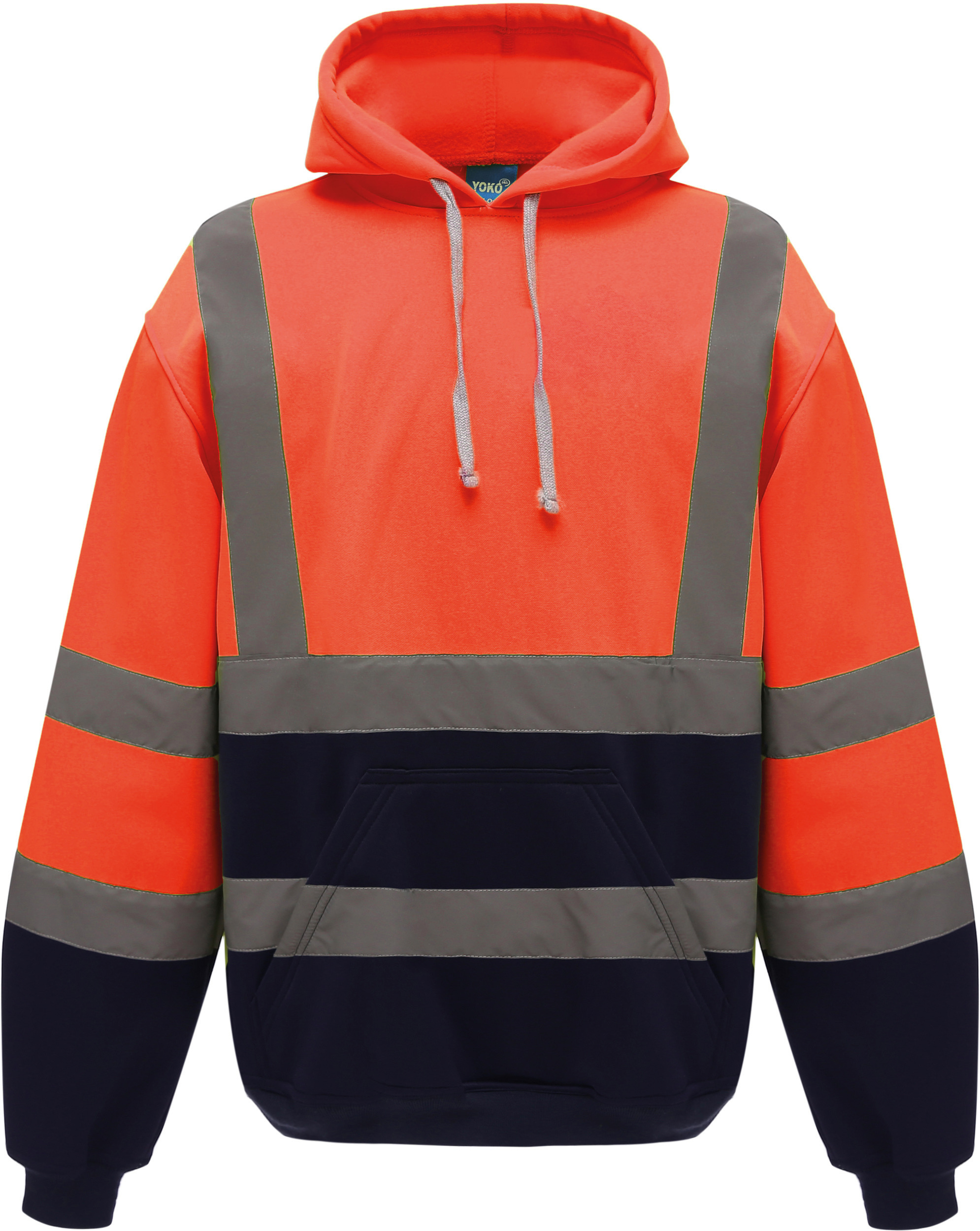 Yoko YHVK05 - Sweatshirt capuche haute visibilité
