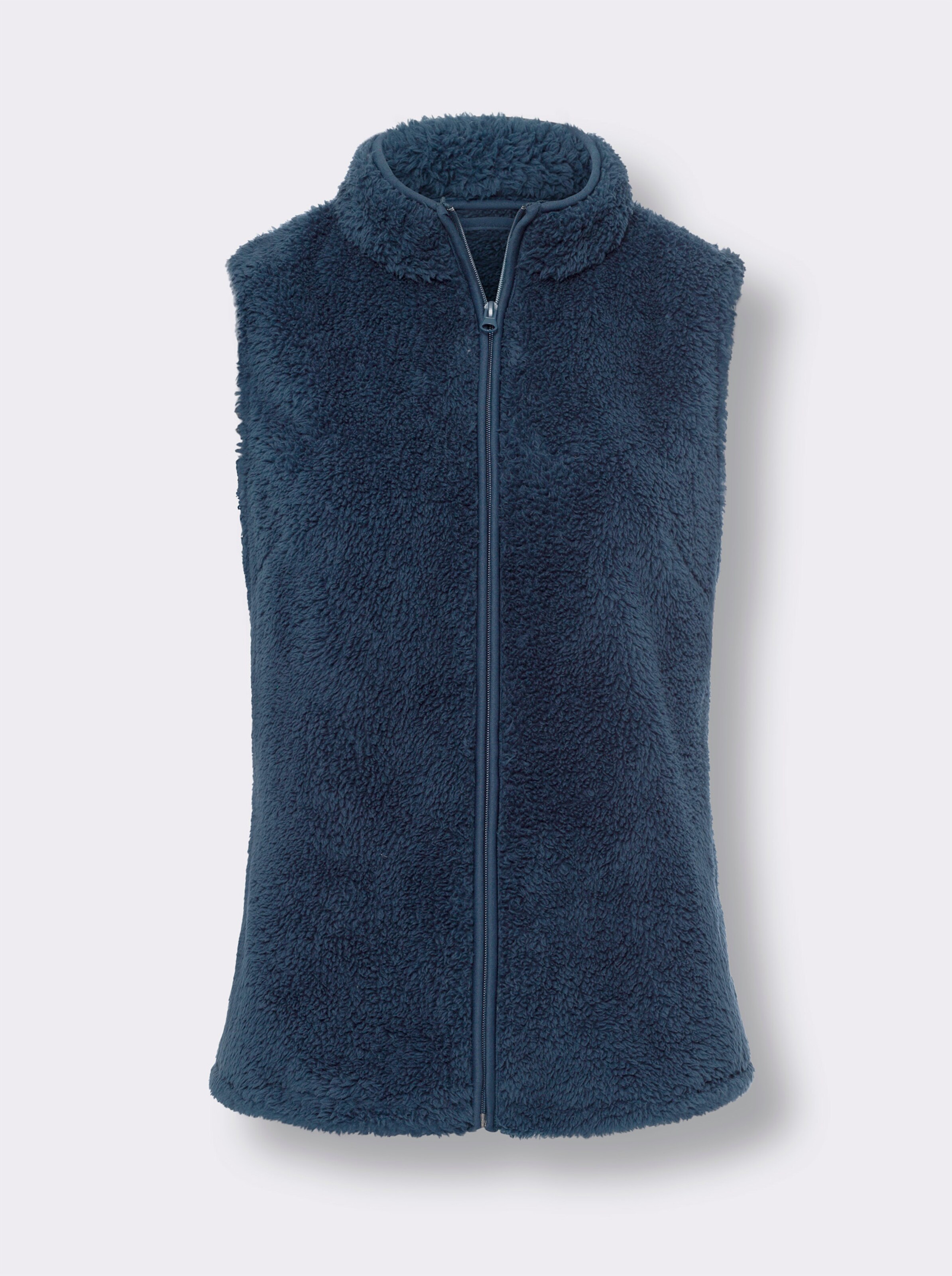 Fleeceweste aus Teddy-Fleece