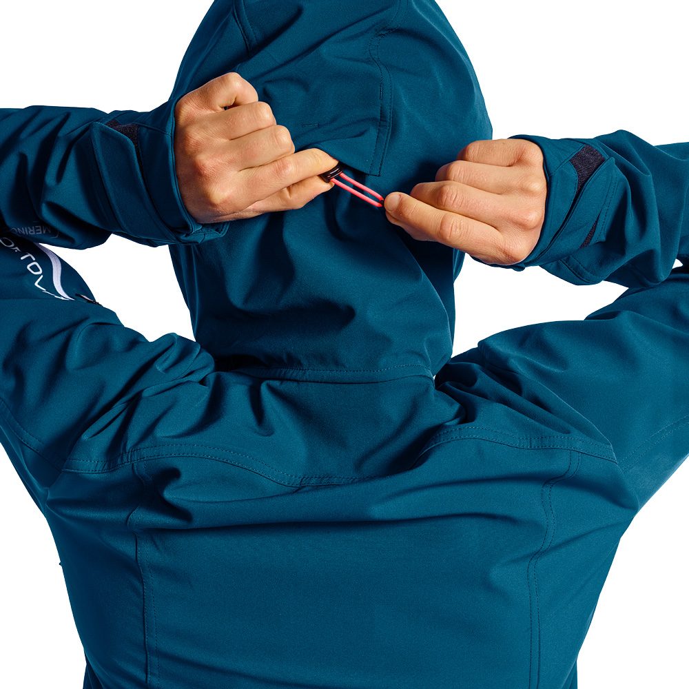 ORTOVOX Pordoi Softshelljacke Damen petrol blue