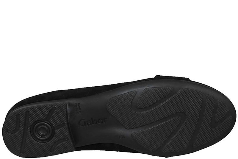 GABOR BALLERINA I SORT NUBUCK