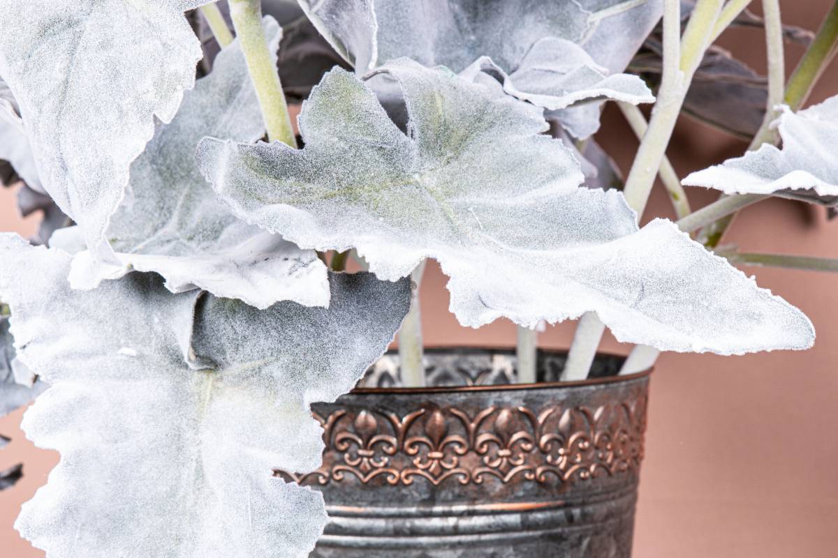 Ptmd branche artificielles kalanchoë - 60x50x57 cm - plastique - vert