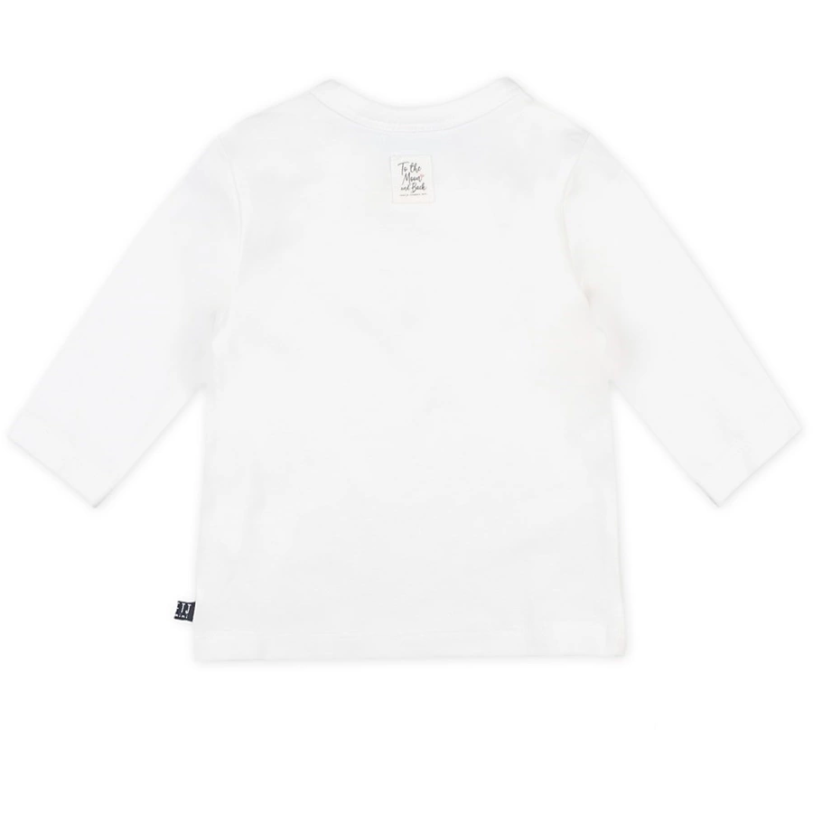 Feetje Longsleeve To The Moon Dots weiß