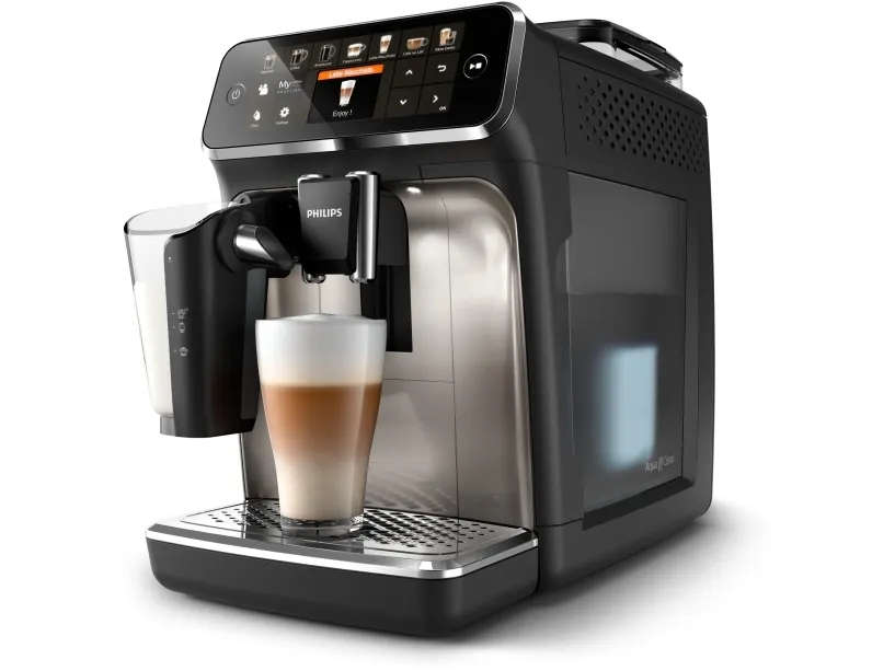 [OUTLET] - Philips 5400 series EP5447 - Automatisk kaffemaskine med mælkeskummer - 15 bar - sort
