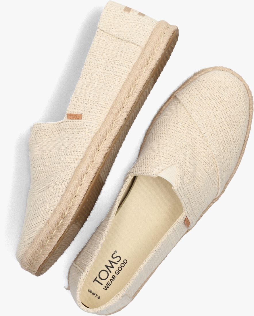 TOMS beige toms espadrilles alpargata rope 2.0