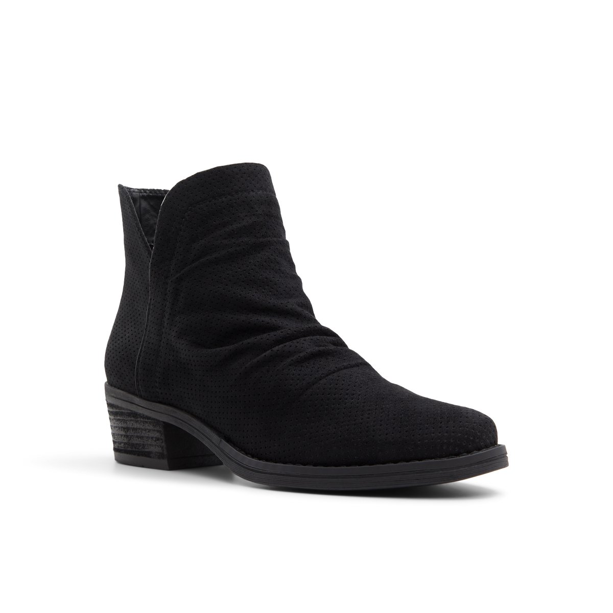 K STUDIO-Cadelle-Bottines - Talon Bloc - Noir