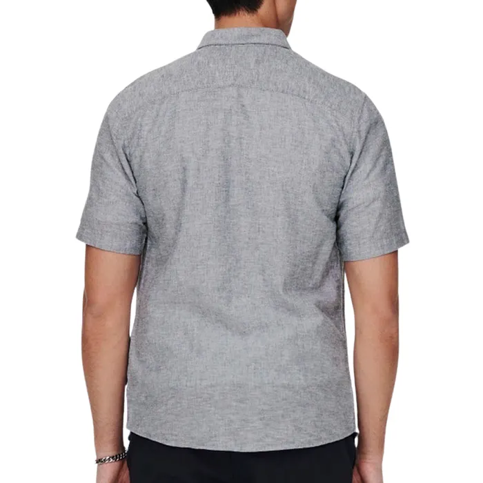 Only & Sons Caiden Solid Linen Overhemd Heren