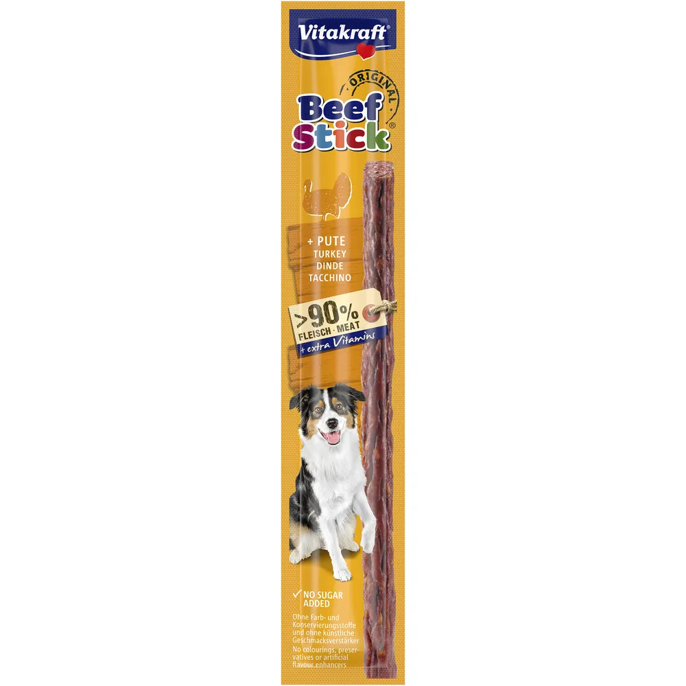 Vitakraft Beef-Stick, Kalkun - 1 stk.