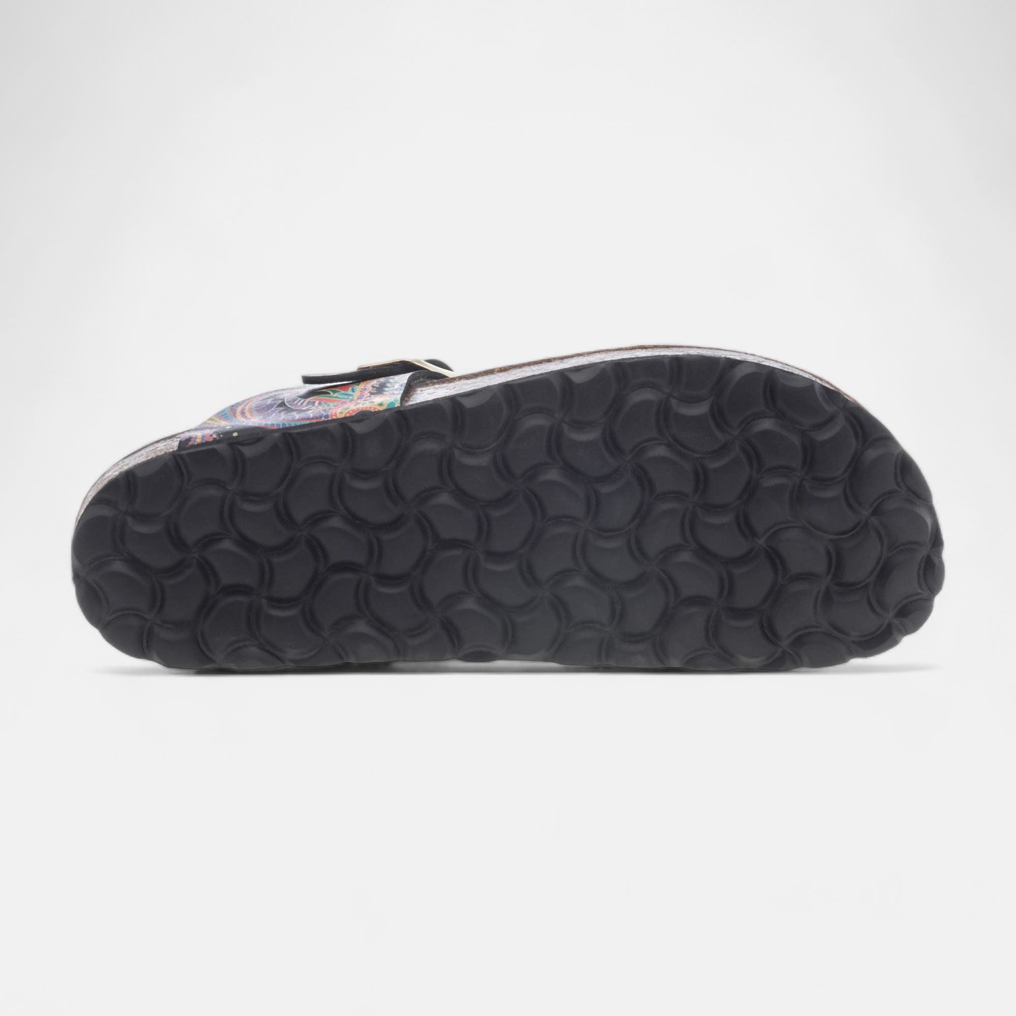 Mules semelle liège Femme multicolore
