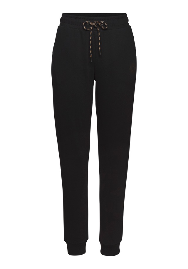 Buffalo Sweathose  Loungehose mit seitlichen Taschen und kleinem Druck, Loungewear