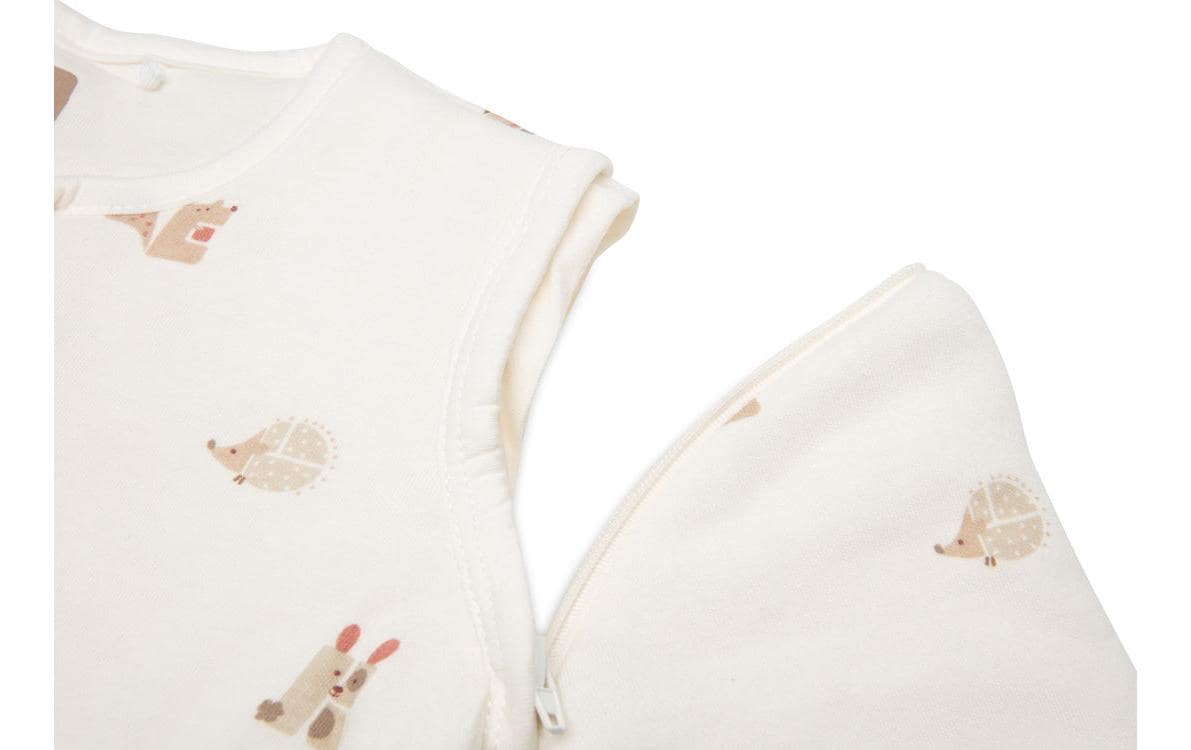 Baby-Ganzjahresschlafsack Animal Friends 110 cmGefütterter Schlafsack mit abnehmbaren Ärmeln